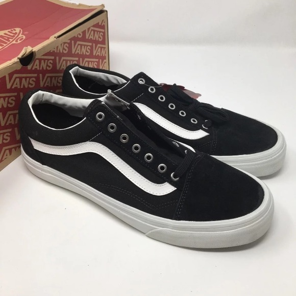 old school shoes black